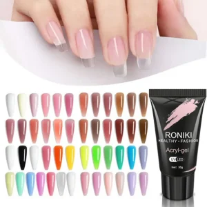 OEM Solid Color Extension Poly Nail Gel Nail Supplies UV Poly Gel Polish Nail Poly Gel for Salon