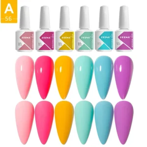 PRO Hot Selling Nail Gel Professional UV Gel Semi Permanent Soak off Gel Nail Polish for Nail Art Salon OEM Custom Logo