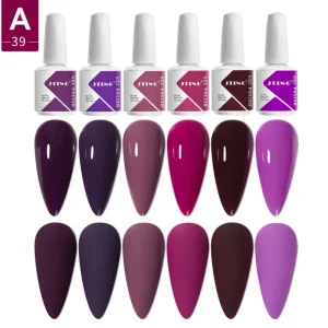PRO OEM Color Nail Gel Supplier Private Label Soak Off Nails Gel Polish Semi Cured Led UV Gel Nail Polish
