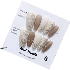 Package False Nails Nailway Press on Nails With Glue New Arrival Artificial Fingernails Press on Nail