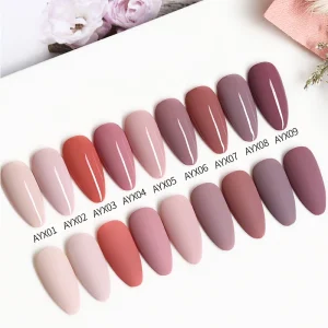 Peachy Color Nail Gel Polish Soak Off Another Sexy UV Nail Gel OEM Your logo Brand