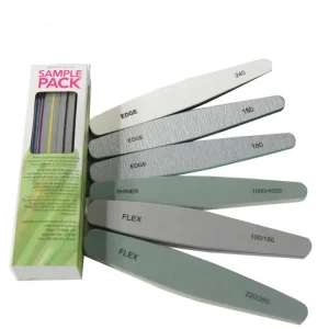 Personal Care Nail Files Sanding Polishing Grinding Nail Buffer for Gel Polish Nails Accessoires Plastic 6pcs set