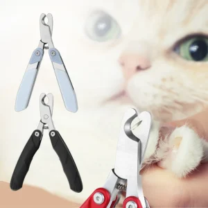 Pet Nail Clipper Kit Stainless Steel Small Medium Dog Cat Claw Care Tool Safe Guard Shaver Cutter for Animals