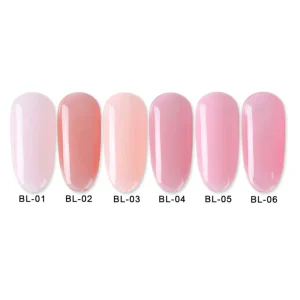 Pink Color Series Soak Off UV Gel Polish 15ml Nail Polish Uv Gel LED Gel Nail Lamp Curing Base Coat Nail Painting Colors Polish