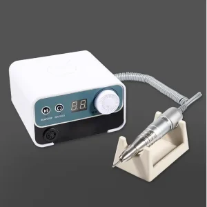 Plastic Nail Art Drill Machine 40W 0-35000RPM Portable Electric Manicure Tools CE Certified 220V/110V Low Noise