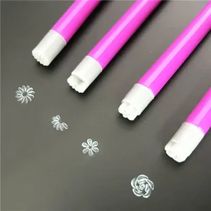 Plastic Nail Art Stamping Pen Set with Floral Pattern Graffiti Painting Brushes Nail Art Tools