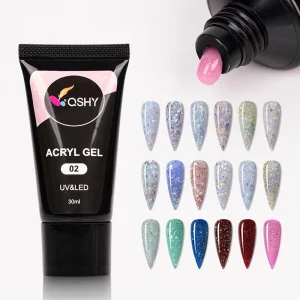 Poly gel Nail Polish New Cream Extension Gel Non Flow Hard Sculpting UV Gel Polish High Soak Poly Gel Nail