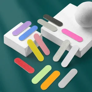 Popular Economic Nail File 5cm Mini Manicure Pedicure Salon Tools Sanding Paper Nail Polish File