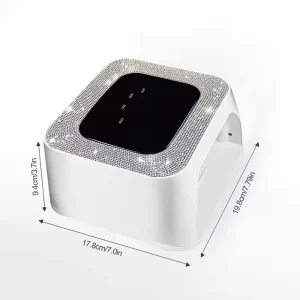 Portable 60 LED Rhinestone Nail Dryer Fast Curing UV LED Nail Lamp for Salon Home Manicure