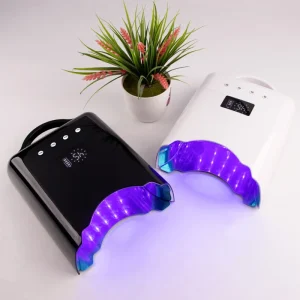 Portable 78W Nail Lamp Sensor Activated Cordless Rechargeable UV LED Nail Dryer Lamp