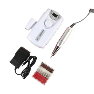 Portable Charging 2200mAH 0-30000RPM Nail Drill Machine Handle Manicure Portable Tool Nail Polisher for Nails