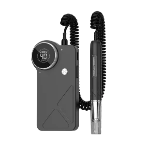 Portable Cordless Nail Drill Machine 40000RPM Strong Polishing Brushless Manicure Cuticle Cleaner Portable Machine for Nail