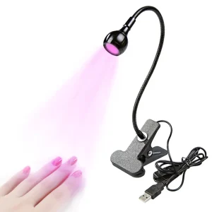 Portable Mini Nail Art Standing Foldable Table Salon Manicure Usb Nail Dryer Uv Lamp