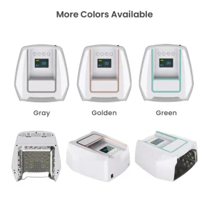 Portable Rechargeable High Power UV LED Nail Lamp with 36pcs Nail Beads for Home Use
