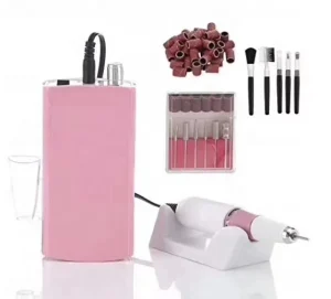 Portable Rechargeable Polisher Electric Nail Art Drill File Manicure Machine Private Label Nail Drill
