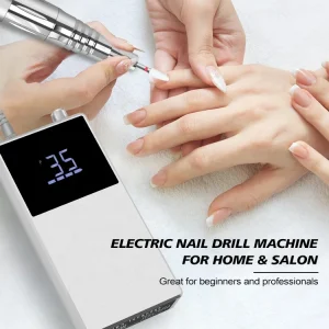 Portable Rechargeable Professional Nail Drill Machine