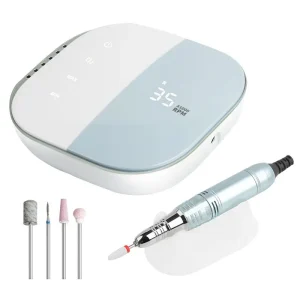 Portable Salon Drill Nails Machine High Speed 35000 Rpm Manicure Drilling Machine