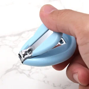 Portable Steel Nail Care Clipper Infant Manicure Cutters for Children Baby Nail Trimmer Cutter