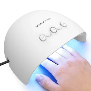 Portable UV Nail Dryer Smart Sensor UV LED Nail Lamp 15 Beads 60 90 120s Timer USB Powered for Nail Salons Home