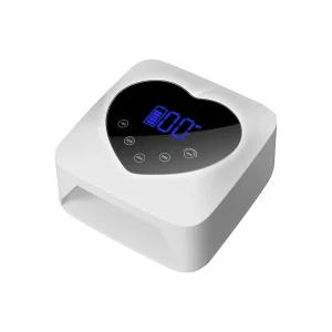 Power 72w Cordless LED Nail Lamp with Sparkle Diamond Light Rechargeable UV Lamp for Gel Nails