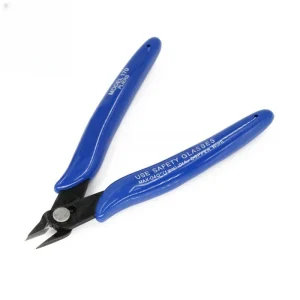 Precision Flush Cutter Carbon Steel Wire Cutters Diagonal Pliers Electronic Repair Tools Ergonomic Grip Sharp Edge Clean Cutting