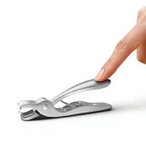 Premium Stainless Steel Anti splash Design Nail Clippers Cutters With Large Opening and Sharp Blade Tip For Thick Nails