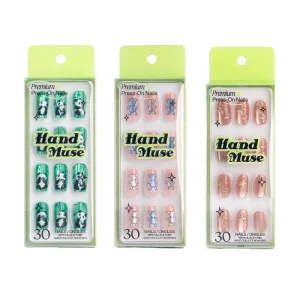 Press on Nails Acrylci Fake Nails With Designs Pop on Nails