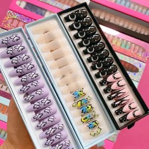 Press on Nails New Style Oem Salon Suppliers Press on Nails Good Quality Press on Nails