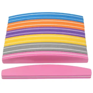 Printed Private Label Sponge Nail File Buffer Custom Nail Buffer Block