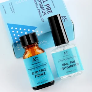 Private Label 15ml Air Dry No Smell Acid Free Primer Gel Nail Polish Set Custom Logo Nail Prep Dehydrator PH Bond Gel Polish Kit