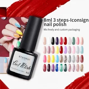 Private Label 168 Colors 8ml Gel Nail Polish Set Gel Nail Polish Kit Set Soak Off Nail Gel Polish Set