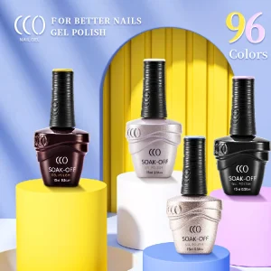 Private Label Cco Gel Nail Polish Brand Nail Kit Professional 120 Colors Nail Polish