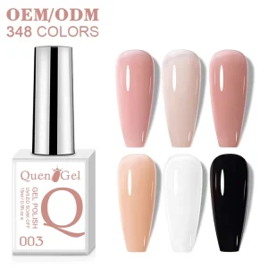 Private Label Gel Nail Salon Supplies Colours Gel Nail Polish OEM Custom Professional Nail Supply Uv led Gel Polish