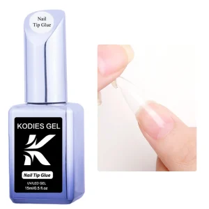 Private Label Liquid Nail Glue Strong Press Nails Adhesive High Quality Brush Bonder Nail Art Custom Logo