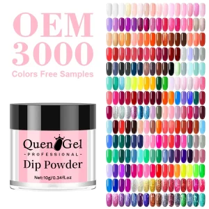 Private Label Professional Nail Dipping Powder Kit Custom High Quality Clear 2 in 1 Nail Dip Acrylic Powder