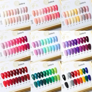 Private Label Professional Uv Gel Nail Polish Supplies Free Samples 590 Colors Customized Logo