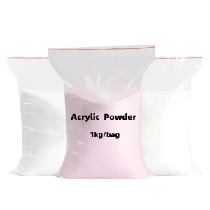 Profession Bulk 1kg Bag EMA Disslove Great No Sticky Pink Cover Nails Easy to Apply Nail Art Color Powder Acrylic Powder