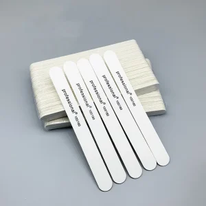 Professional 100/180 Nail Art Manicure Sanding Half Moon/Rectangle File Sandpaper Nail Files Buffer