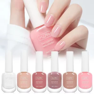 Professional 10ML Water Based Nail Lacquer High Gloss Easy Application Nail Polish
