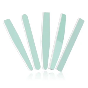 Professional 2 Step Nail Buffer Shiner Rectangle Shaped Sandpaper Nail File Heart EVA Sponge Double Beauty Tool