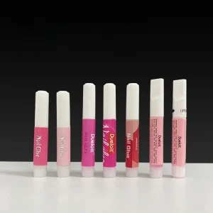 Professional 2g Nail Glue Non damaging Nail Light free Waterproof Quick drying Small Tube Nail Extension Glue
