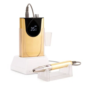 Professional 35000 RPM Brushless Motor Portable Professional Nail Drill Machine with HD Display for Nail Salon