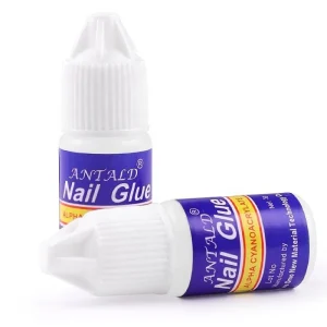 Professional 3g High Quality Fast Dry Nail Glue Liquid Press on Nail Glue for False Nail Tips Jewelry Accessory