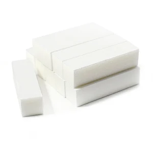Professional 4 Way Sponge Nail Buffer Block File White Sponge Sanding Files Tool for Gel Natural Acrylic Nails Tools