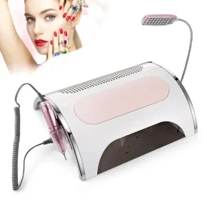 Professional 4 in 1 Nail Machine Display Nail Care Equipment With LED Lighting 3 in 1 Nail Drill Machine With UV LED Lamp