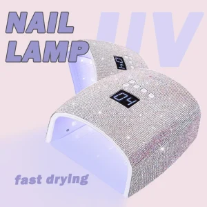 Professional 48W Rechargeable LED UV Salon Use Nail Lamp Dryer Battery Powered for Dry Feet and Nails Nail Gel Polish