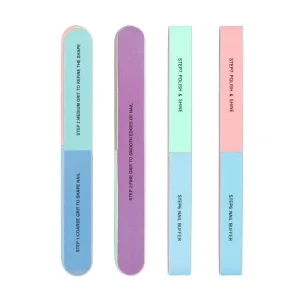 Professional 7 Way Nail Buffer Blocks for Natural Finger Polisher Nail Files and Buffer