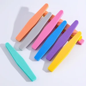 Professional 80 100 180 240 Nail File Polish Buffer Block High Quality Sponge for Effective Nail Care