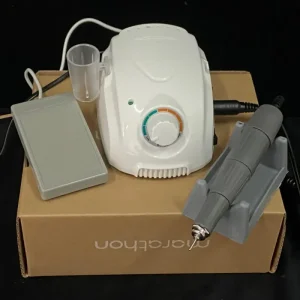 Professional Brushed Motor 45000Rpm Nail Drill Portable Champion M3 Handpiece 80W High Power Nail Drill Machine