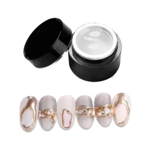 Professional Bulk 15ml Glue Gel clear Color Gel Polish Nail Art Painting Design